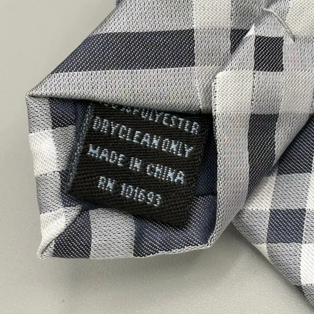 NFL New York Giants NY Football Men's Tie Blue Gray White Red Sporty Tie